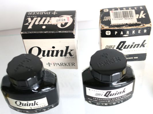 ボトルインキ PARKER Quink BLACK B76a/b-3