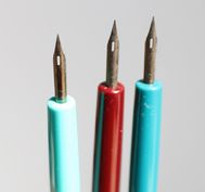 ブラウゼ丸ペンとペン軸 ３本3