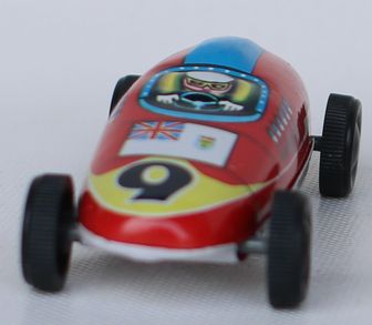 ブリキのおもちゃ レーシングカー 日本製 A72-9