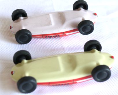 ブリキのおもちゃ レーシングカー 日本製 A72-