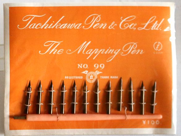 タチカワ丸ペン12本ペン軸1本セット B24-4