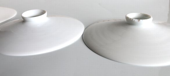乳白色　ガラス電傘Ｂ　A16-4