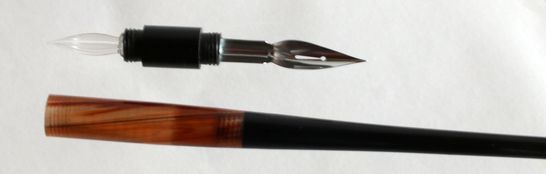 ペン先とガラスペン両用ペン軸　B361-4