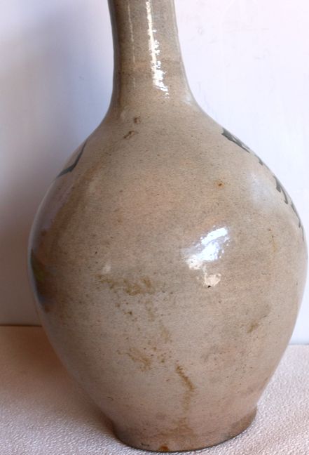 陶器 花瓶 一輪挿し　A281-4