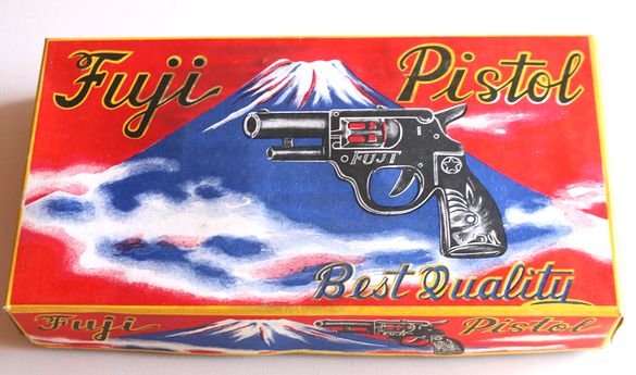 ブリキ火薬玉ピストル Fuji Pistol7