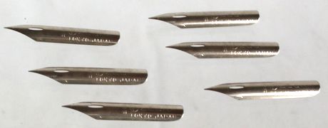 ペン先とガラスペン両用ペン軸Ａ　B364-9