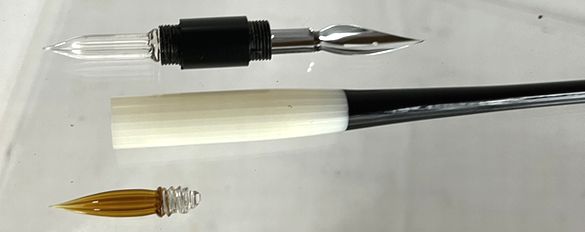 ペン先とガラスペン両用ペン軸Ｂ　B365-4