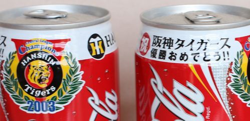 阪神タイガース優勝記念コカ・コーラ 305ｍｌ缶５本6