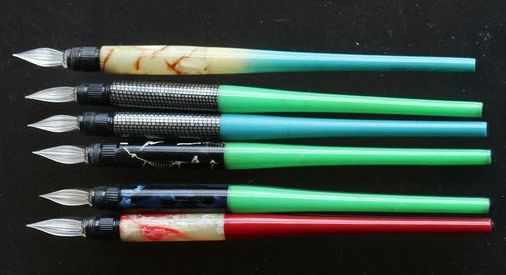 星矢(HOSIYA)ペン先とガラスペン両用ペン軸4