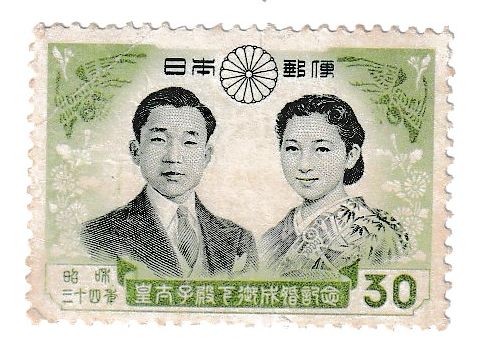 昭和の切手２枚切手　A357-4
