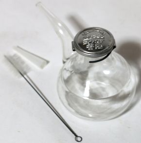 仲谷式 硬質ガラス薬呑器 A252-4