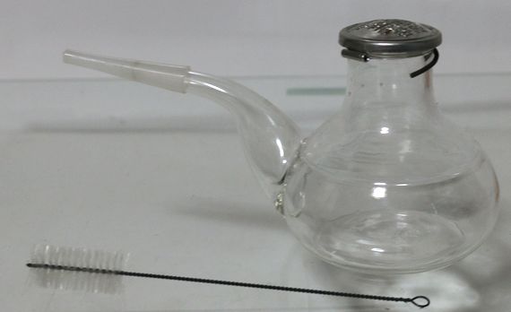 仲谷式 硬質ガラス薬呑器 A252-6
