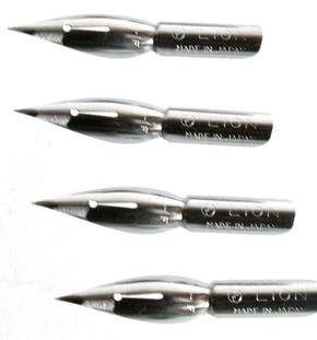 LIONペンドームとプラスチックペン軸 B284-8