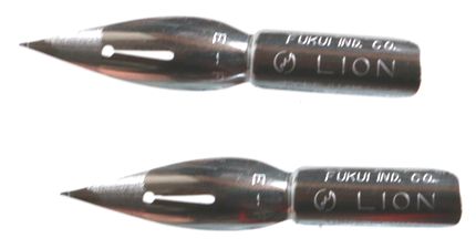 LIONペンドームとプラスチックペン軸 B284-9