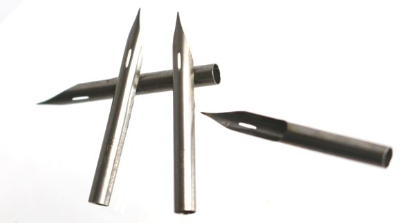 フリーサイズペン軸・サジペン丸ペンセットB01-5