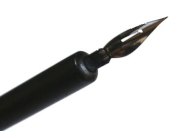ペン軸　日光　木製ペン軸N-20 BK　B317-7