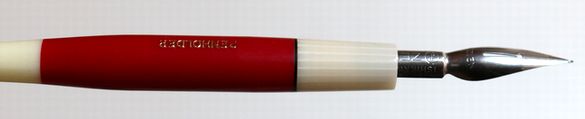 プラスチックペン軸 ライター 赤/緑 B274r