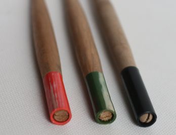 木製ペン軸３本セットＣ5