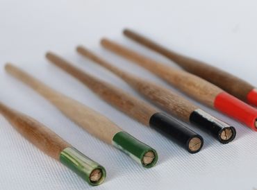 木製ペン軸とペン先10本のセットＡ5