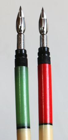 ペン先とガラスペン両用ペン軸 Stars　B398a/b-6