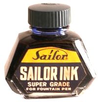 Sailor INK BLUE BLACK １オンス