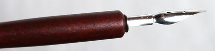タチカワさじペンと木製ペン軸　B160-5