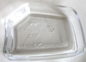 トリスオリジナル小皿 ガラス製　A224-3
