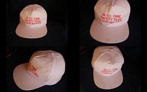 WTC(ワールドトレードセンター)自衛消防隊員の帽子